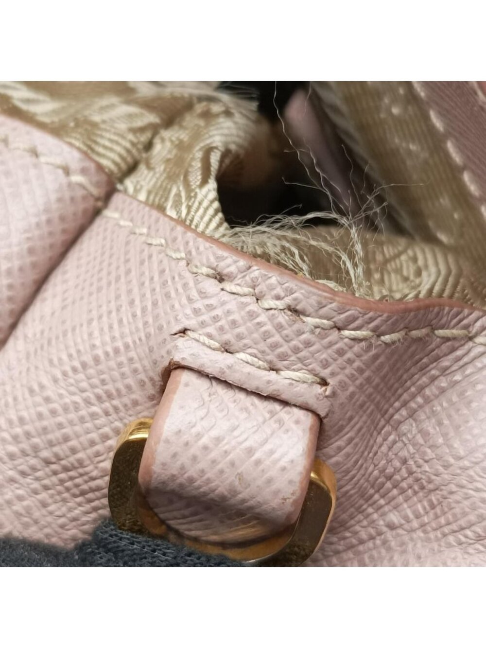 Prada Galleria Pink Saffiano Leather 31 Shoulder - Picture 14 of 15